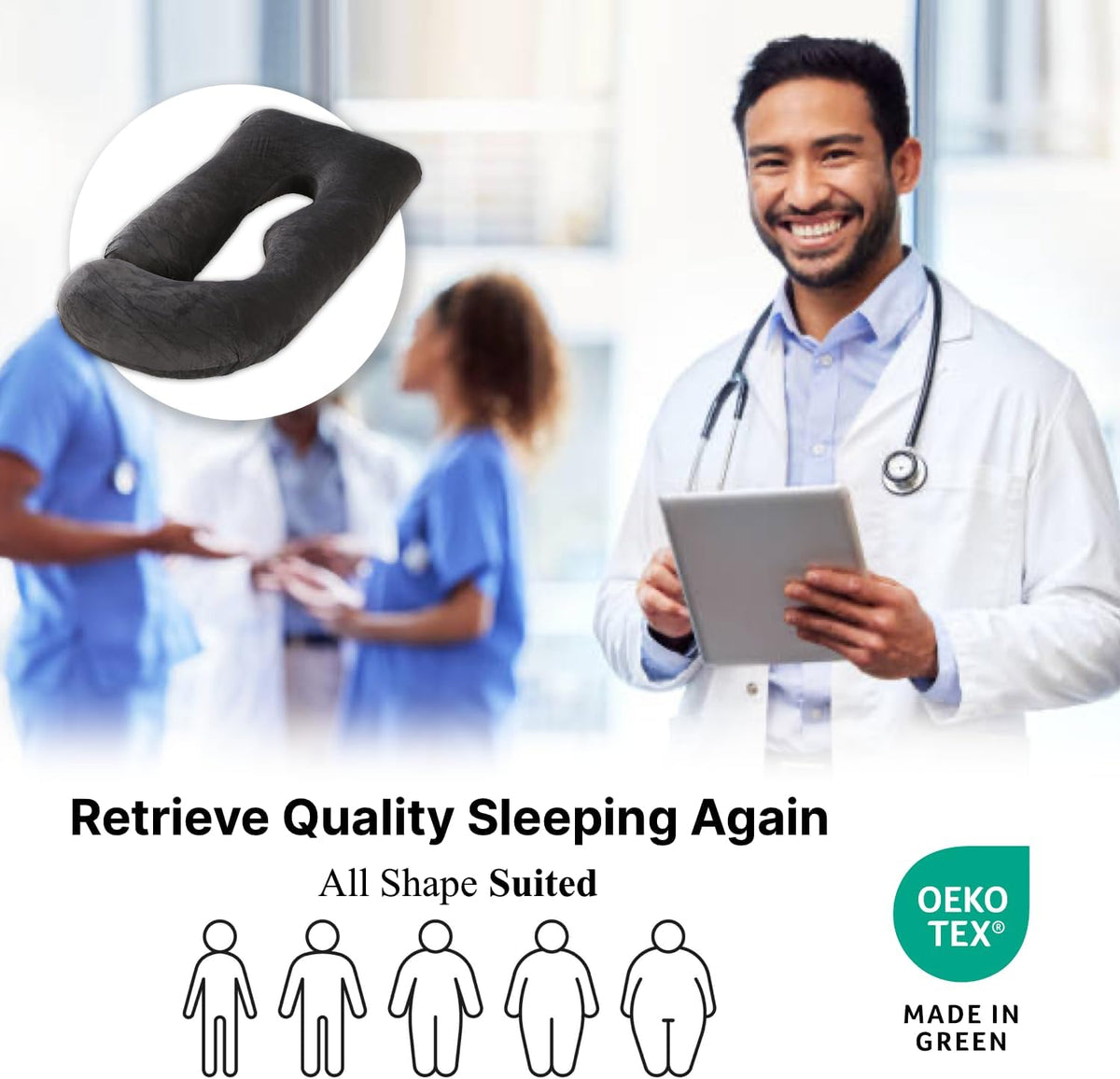 DeepSleep™ Full Body Support Pillow