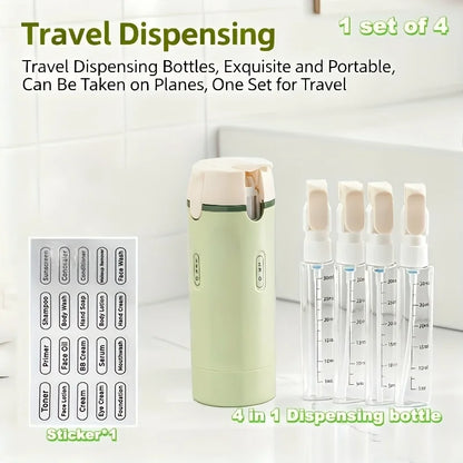 1pc 4-in-1 Emulsion Dispenser Bottle
