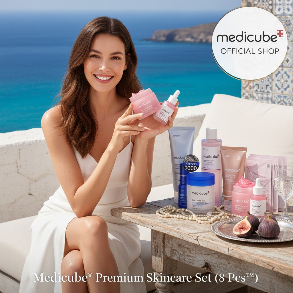 Medicube Glass Glow Skincare Set (8 pcs)™