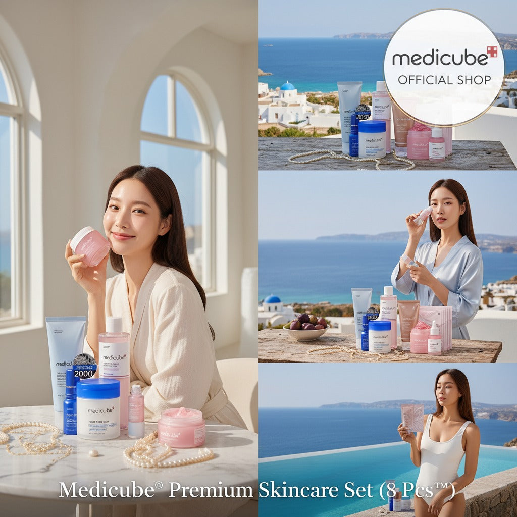 Medicube Glass Glow Skincare Set (8 pcs)™