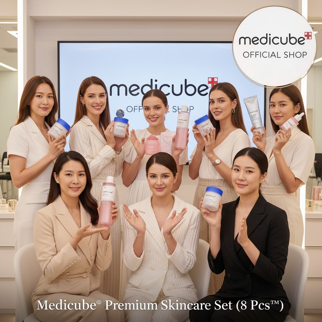 Medicube Glass Glow Skincare Set (8 pcs)™