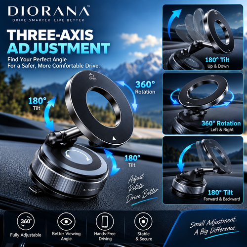 360° Magnetic Phone Mount